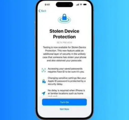 凤庆苹果授权维修店分享被盗设备保护功能开启方法 