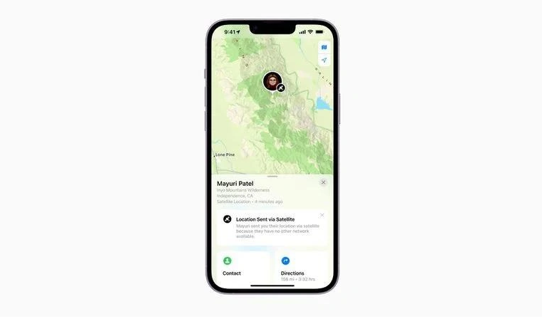 凤庆苹果14维修分享iPhone14系列中 FindMy功能通过卫星分享位置方法教程 