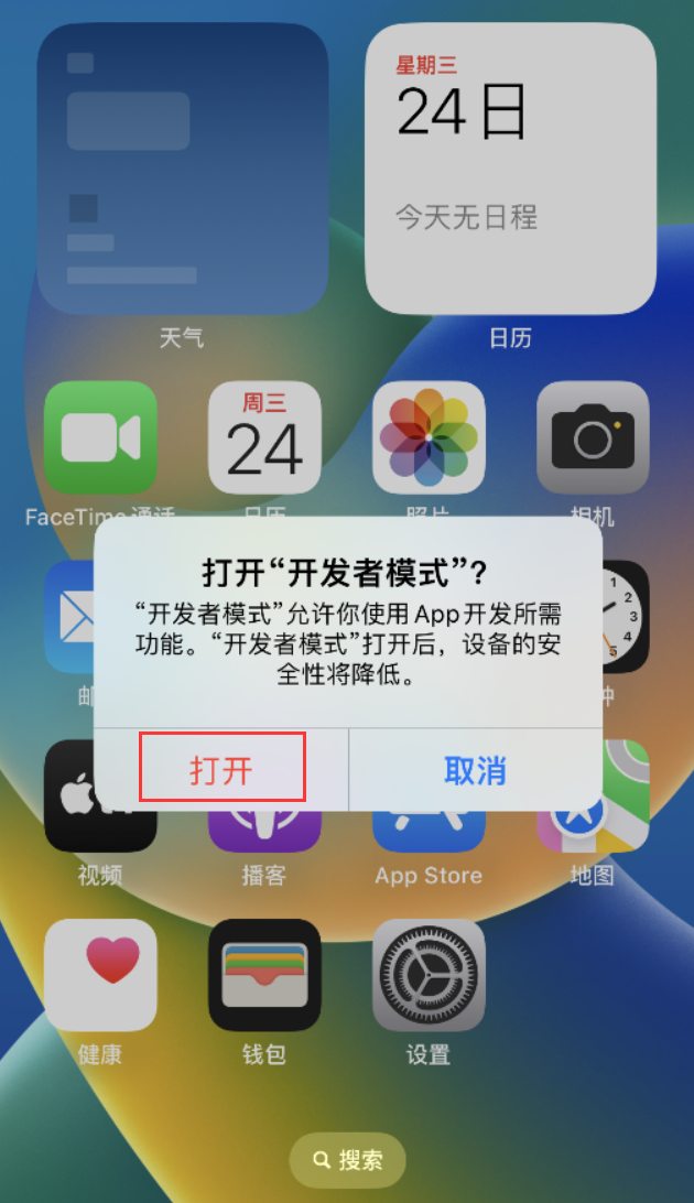 凤庆苹果手机维修分享如何打开开发者模式 
