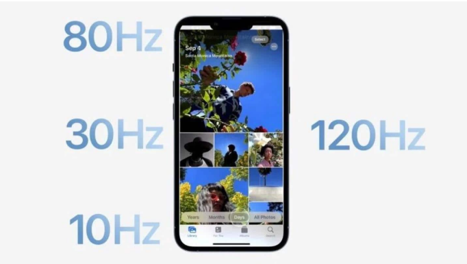 凤庆苹果14维修分享iPhone 14有高刷吗 